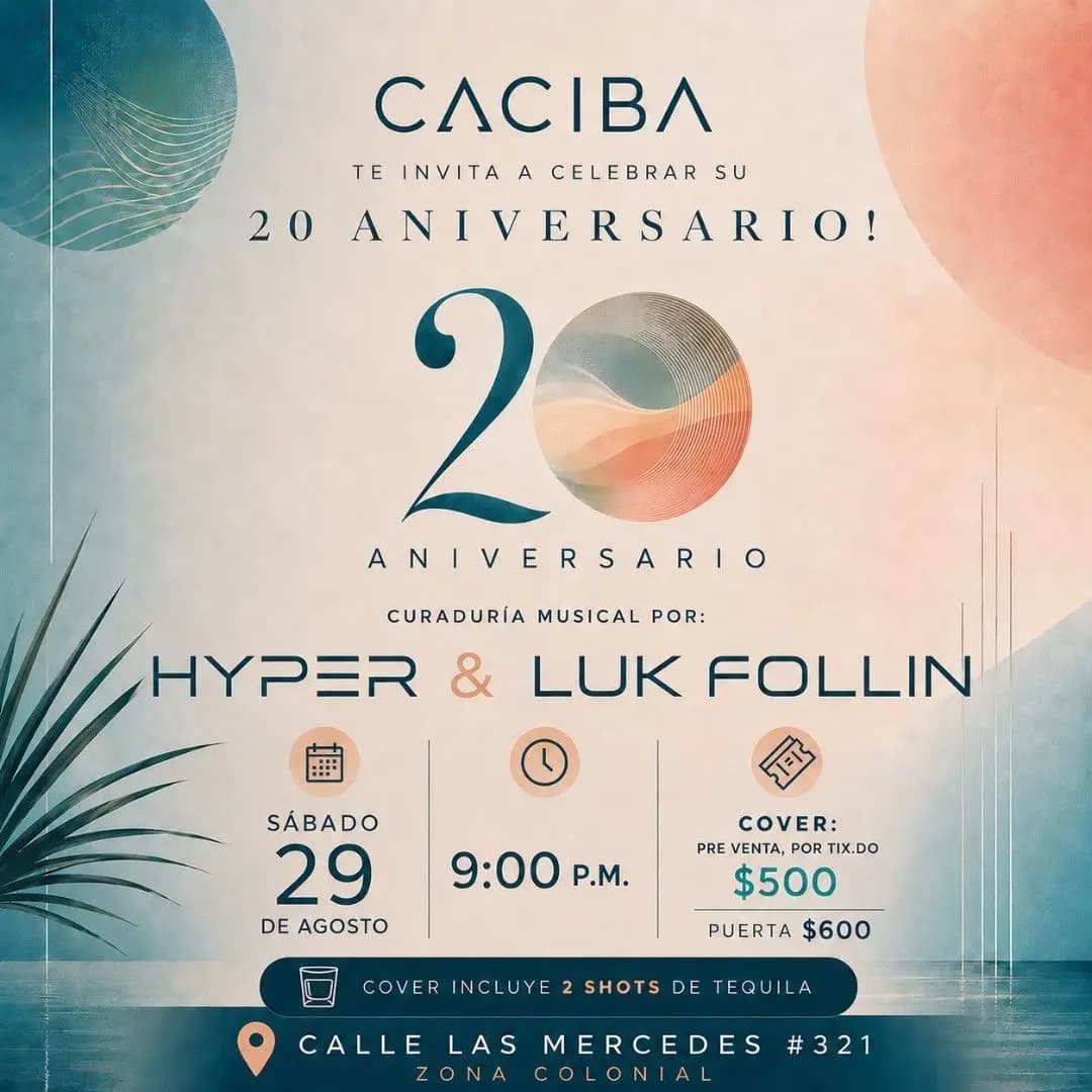 20 años de Caciba