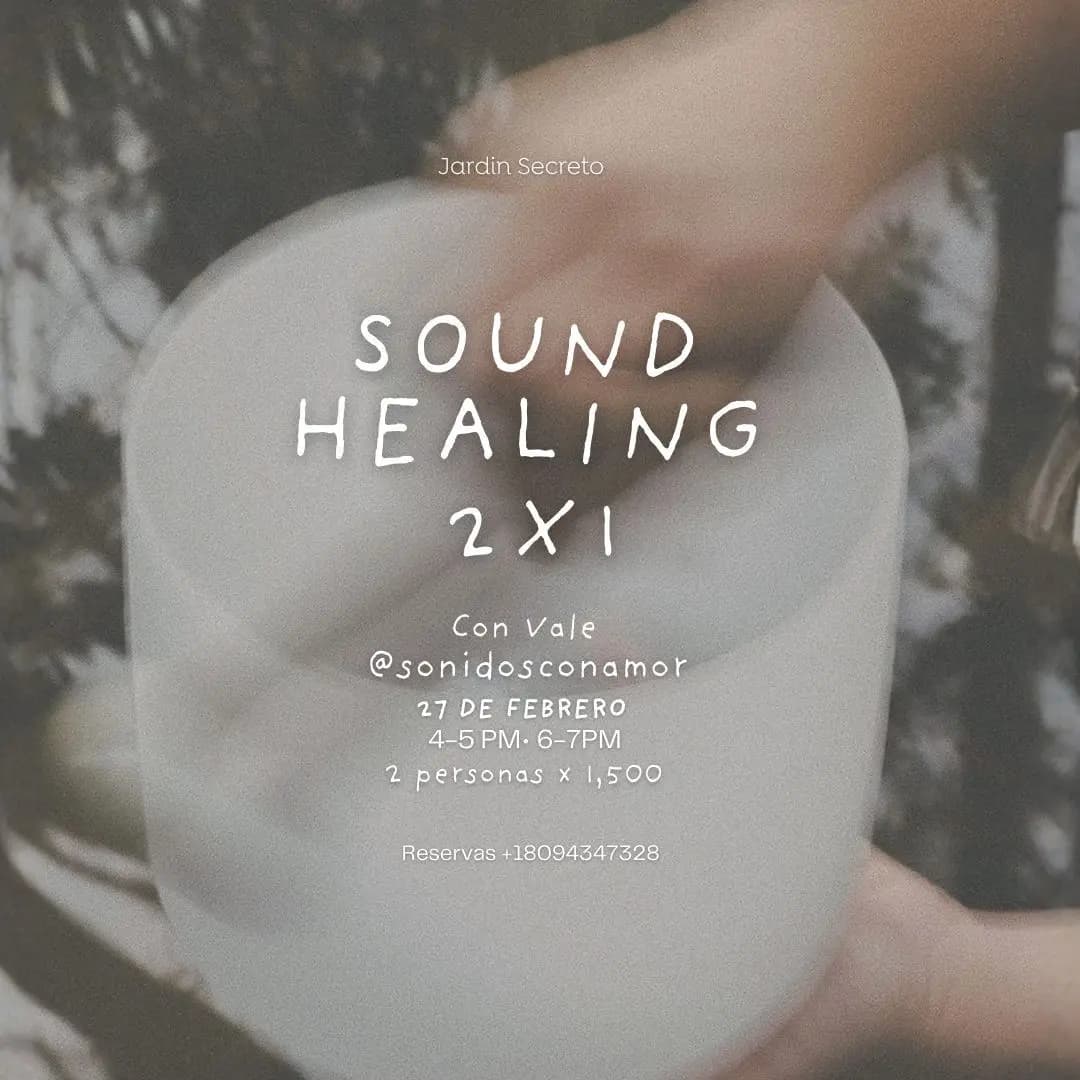 2x1 SOUND HEALING • 27 Feb • 6 -7 PM