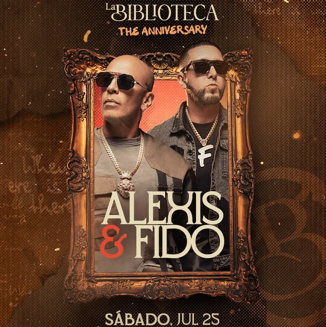 ALEXIS & FIDO "THE ANNIVERSARY @LaBiblioteca