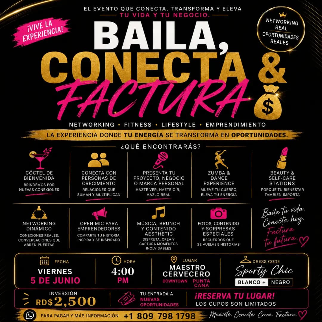 BAILA, CONECTA Y FACTURA