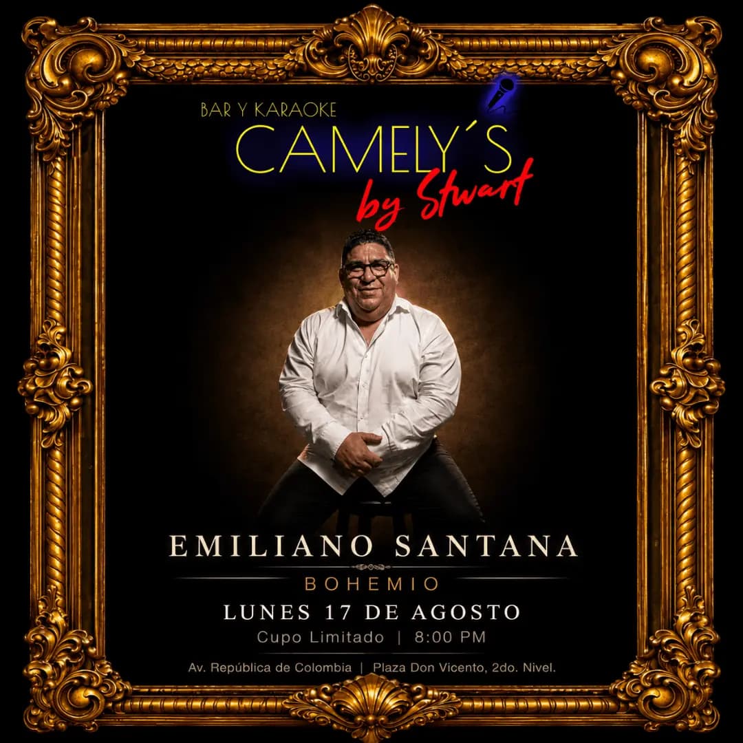 BOHEMIO CON EMILIANO SANTANA | EN VIVO