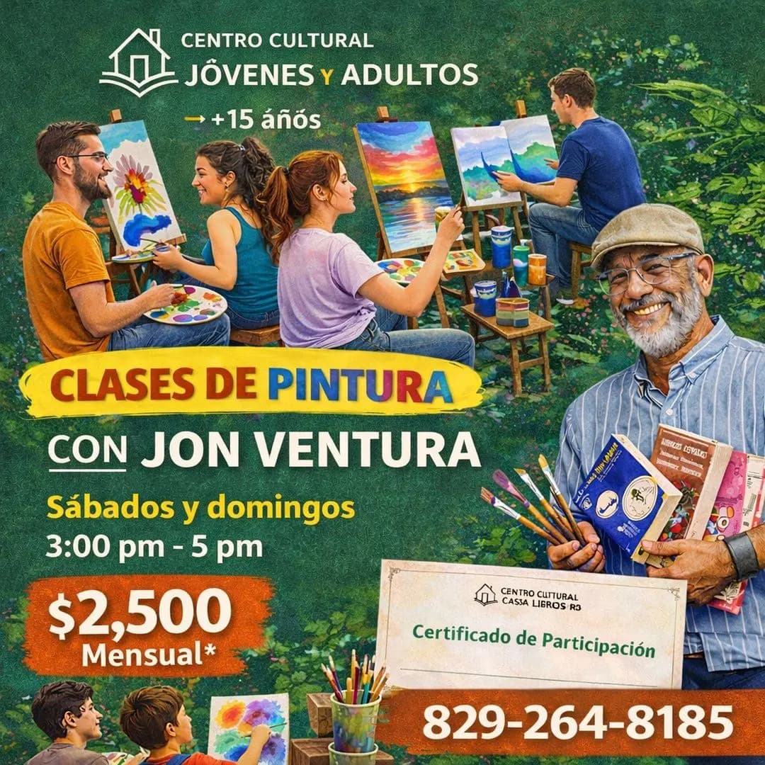 Clases de Pintura + 15 años con Jon Ventura