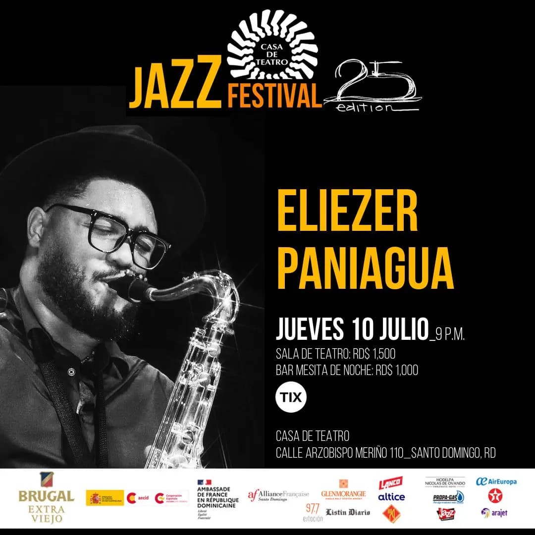 Eliezer Paniagua Trio- Festival de Jazz 2025