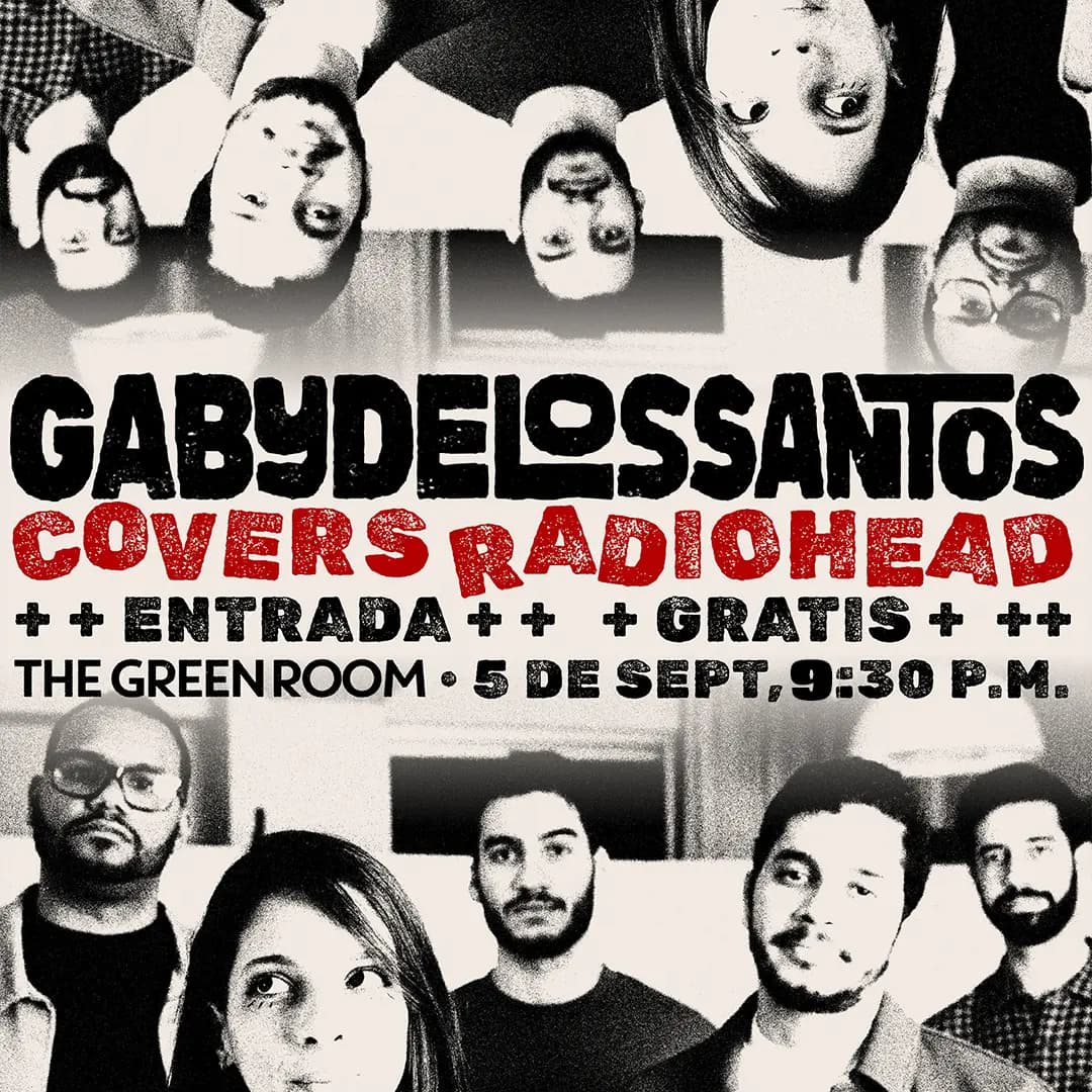 GABY DE LOS  SANTOS - RADIOHEAD - THE GREEN ROOM