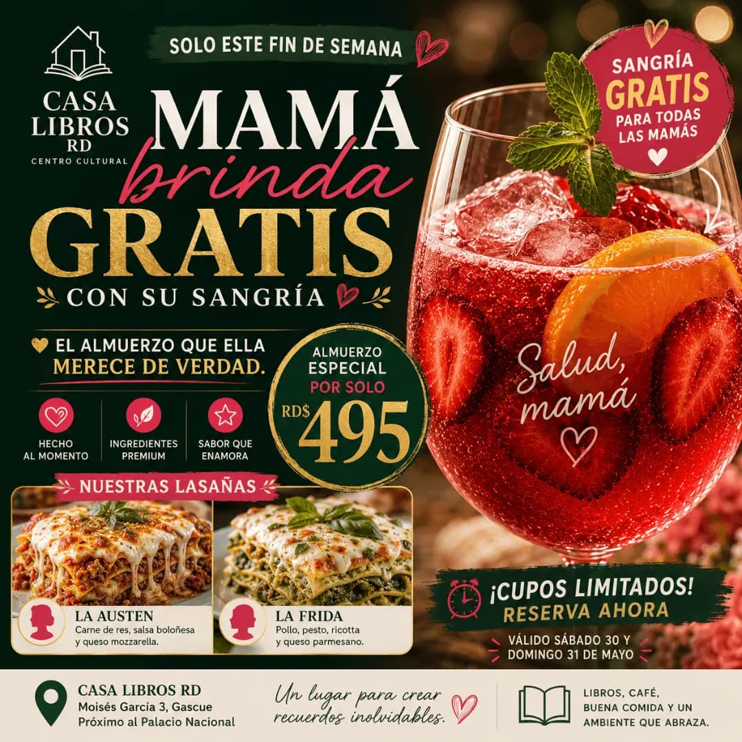 Mamá resolvió todo el año… este fin de semana le toca disfrutar