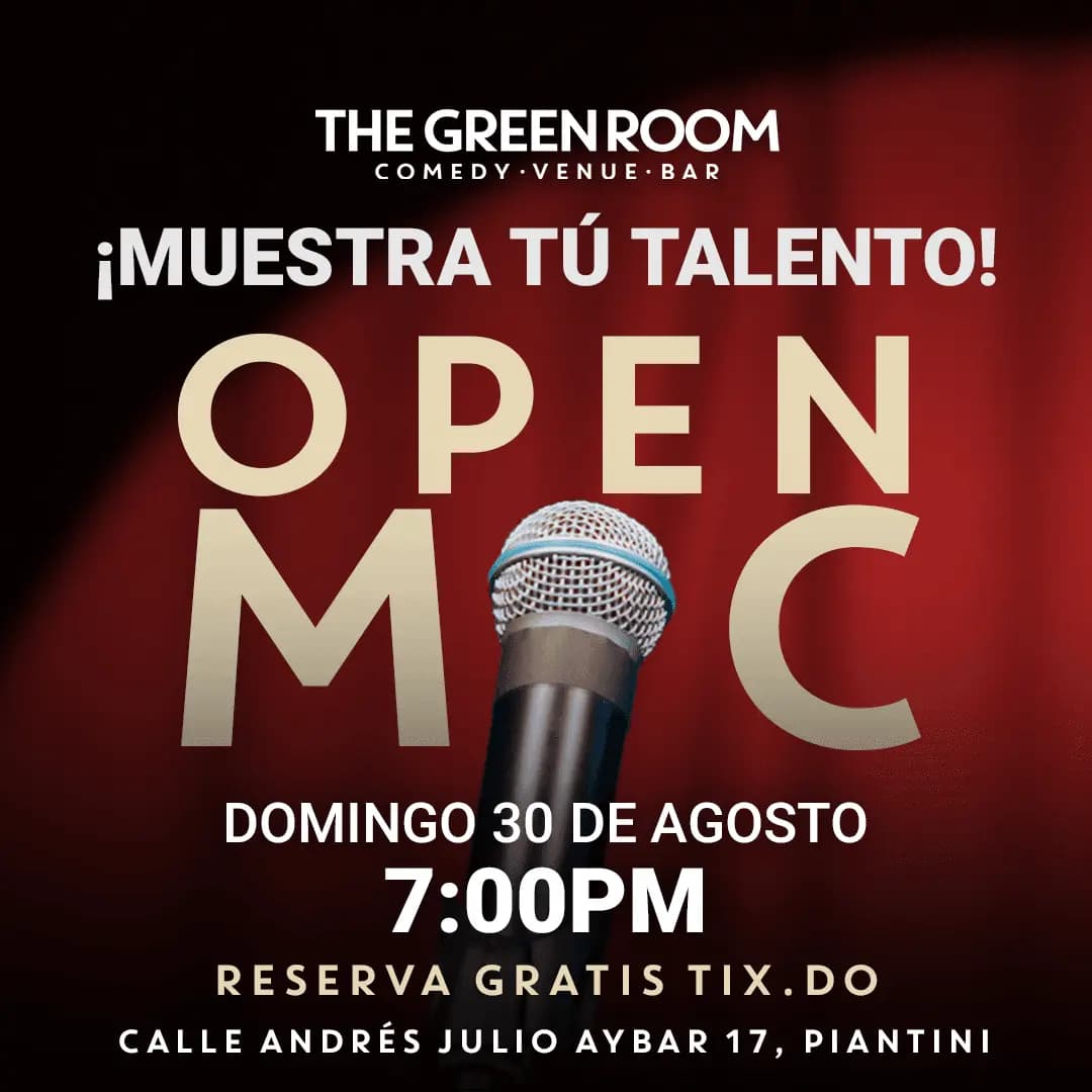 OPEN MIC - THE GREEN ROOM