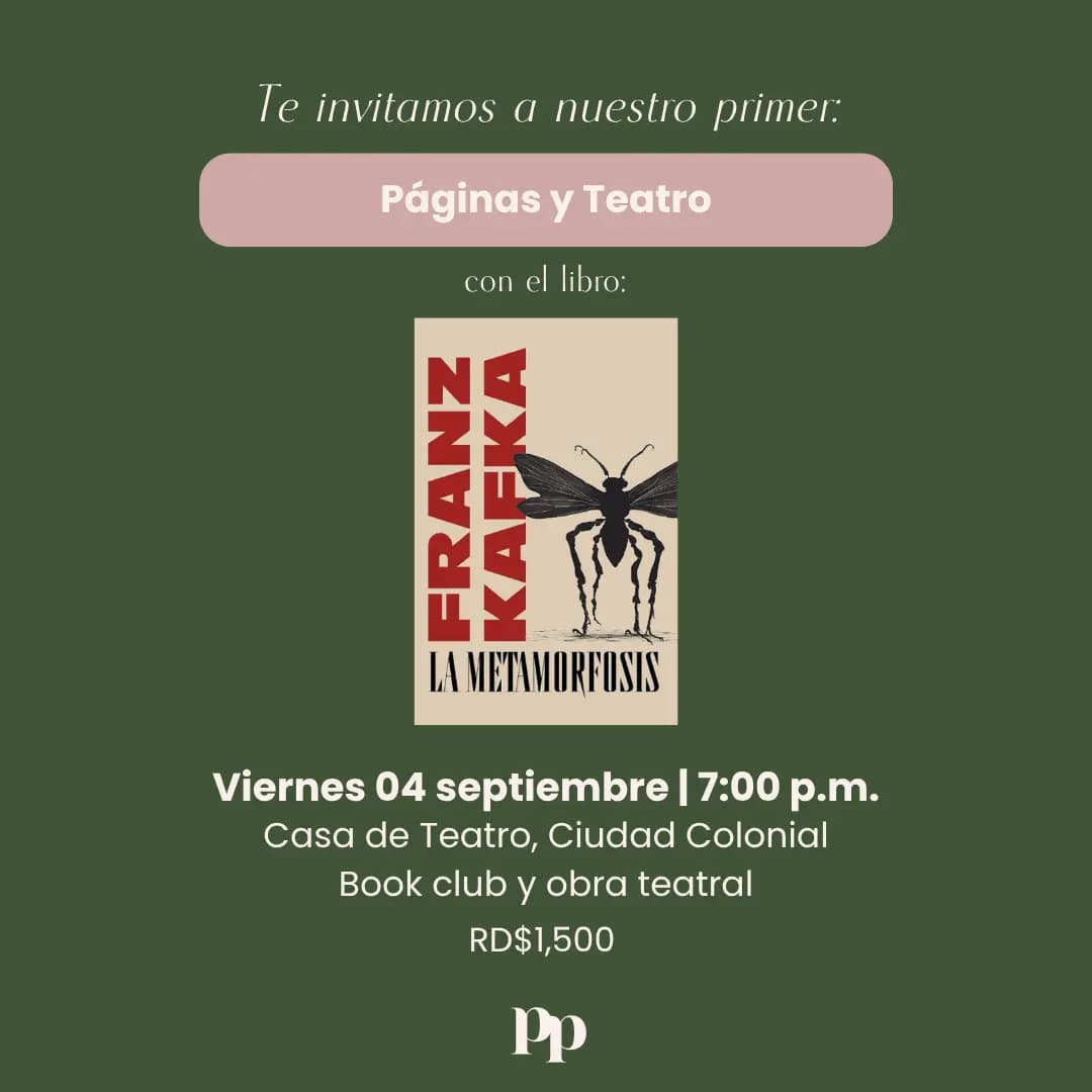 Páginas y Teatro: La metamorfosis