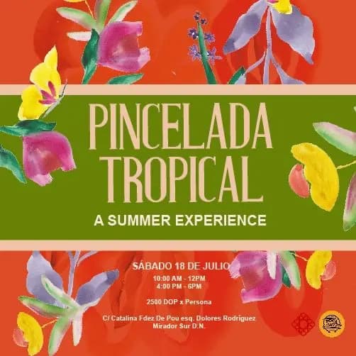 Pincelada tropical ✨ A summer experience