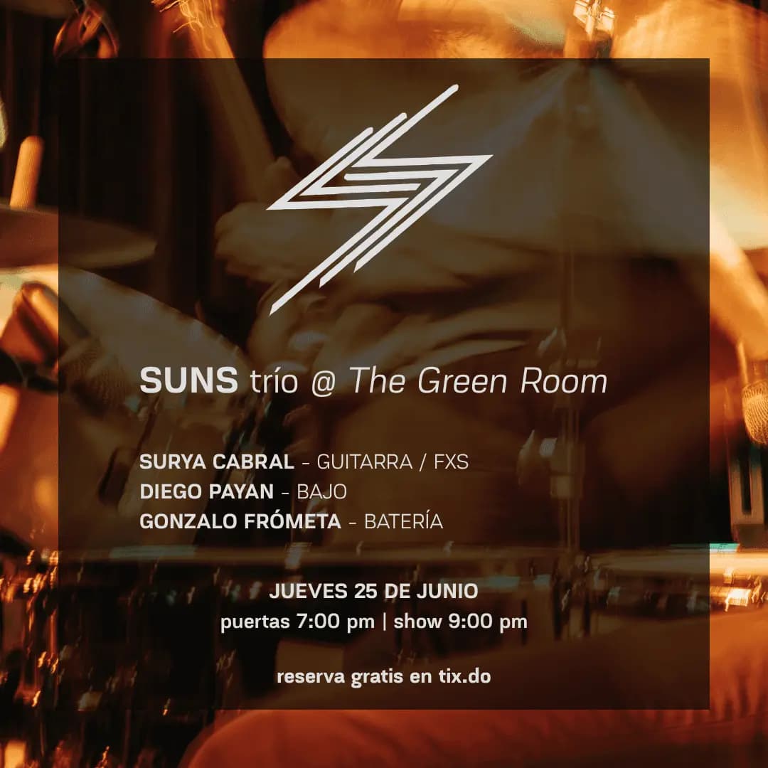 SUNS Trío @ The Green Room
