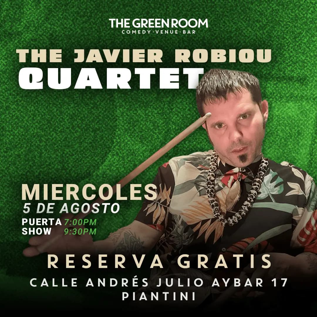The Javier Robiou Quartet at THE GREEN ROOM
