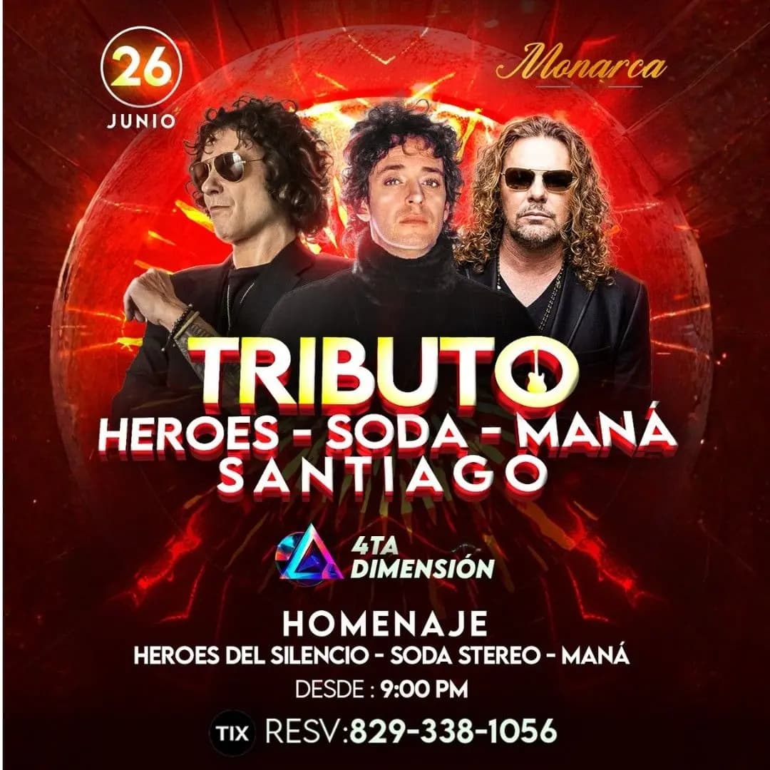 Tributo A Heroes Soda y Mana por 4ta Dimension @Santiago