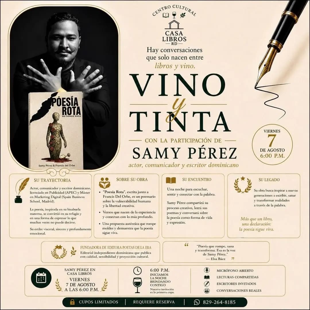 Vino & Tinta Samy y Glenda