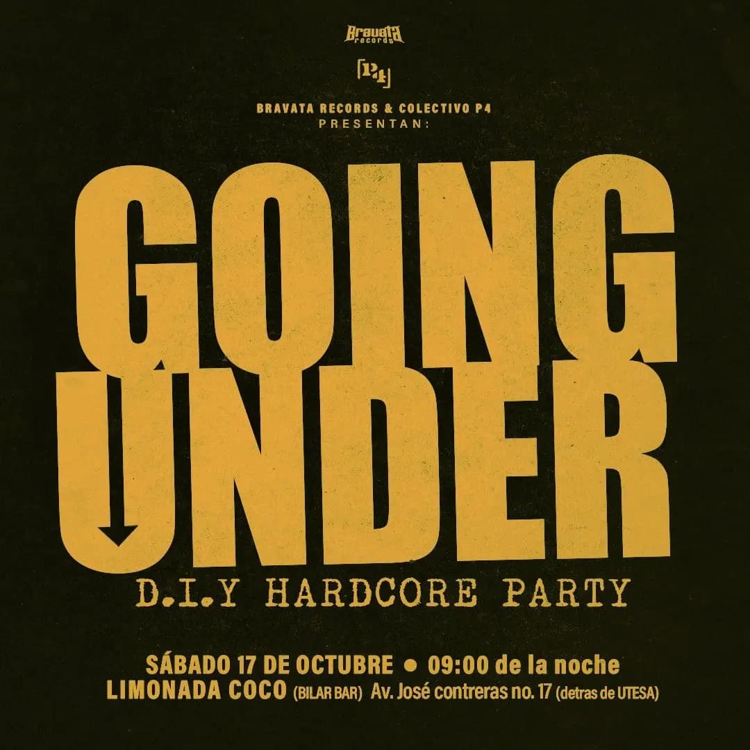 Going Under (DIY Hardcore Party)