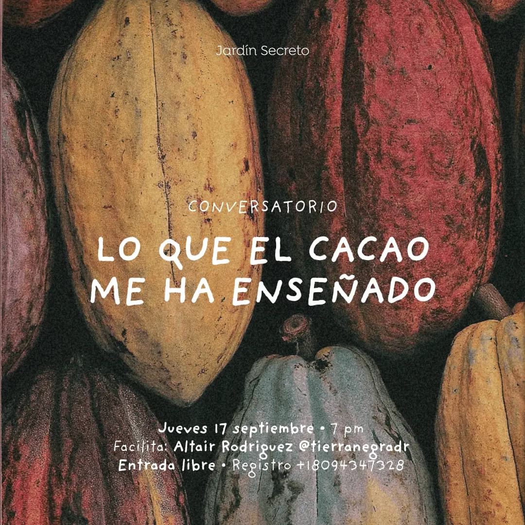 LO QUE CACAO ME HA ENSEÑADO • 17 SEPT