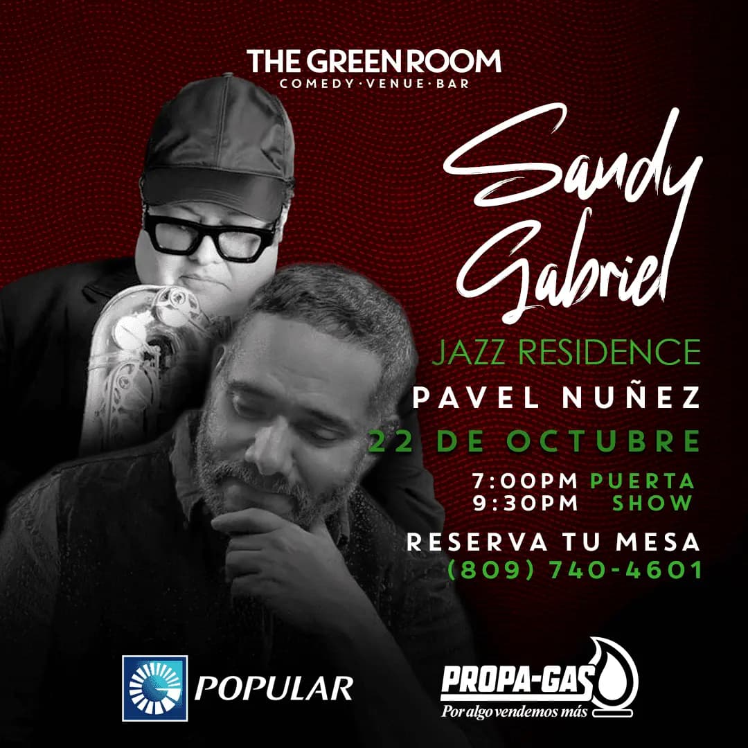 SANDY GABRIEL JAZZ RESIDENCE - PAVEL NUÑEZ