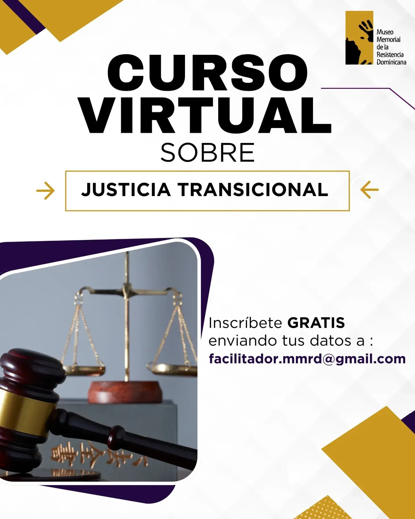 Curso virtual sobre Justicia Transicional