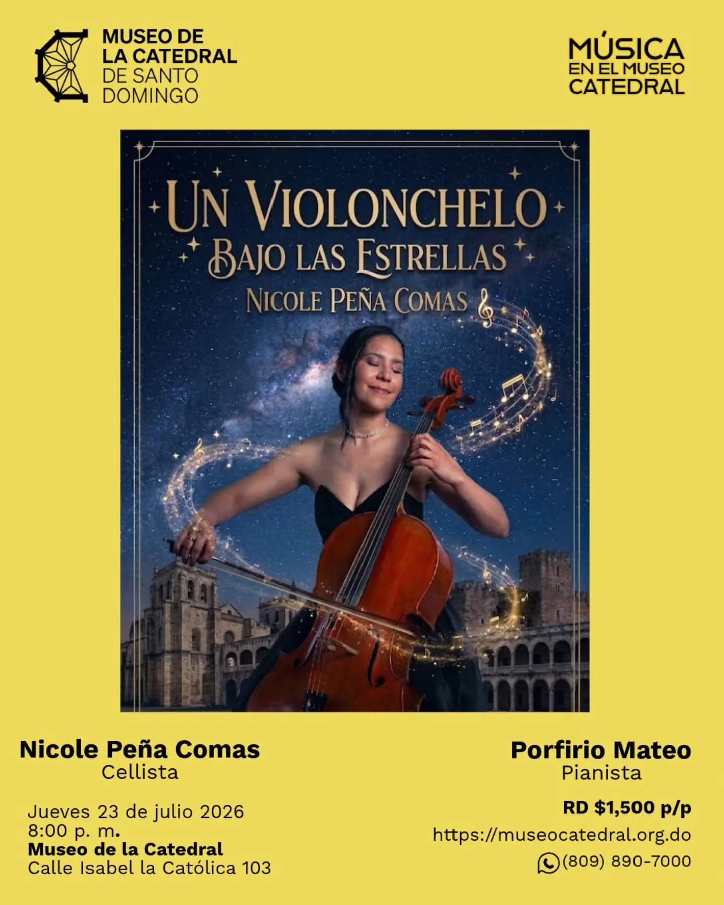 Un violonchelo bajo las estrellas