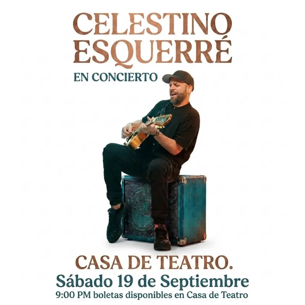 Concierto en vivo con Celestino Esquerré