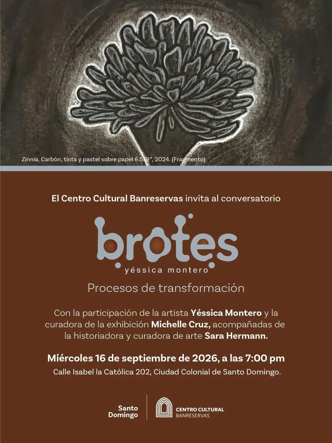 Conversatorio “Brotes: Procesos de transformación” en el Centro Cultural Banreservas