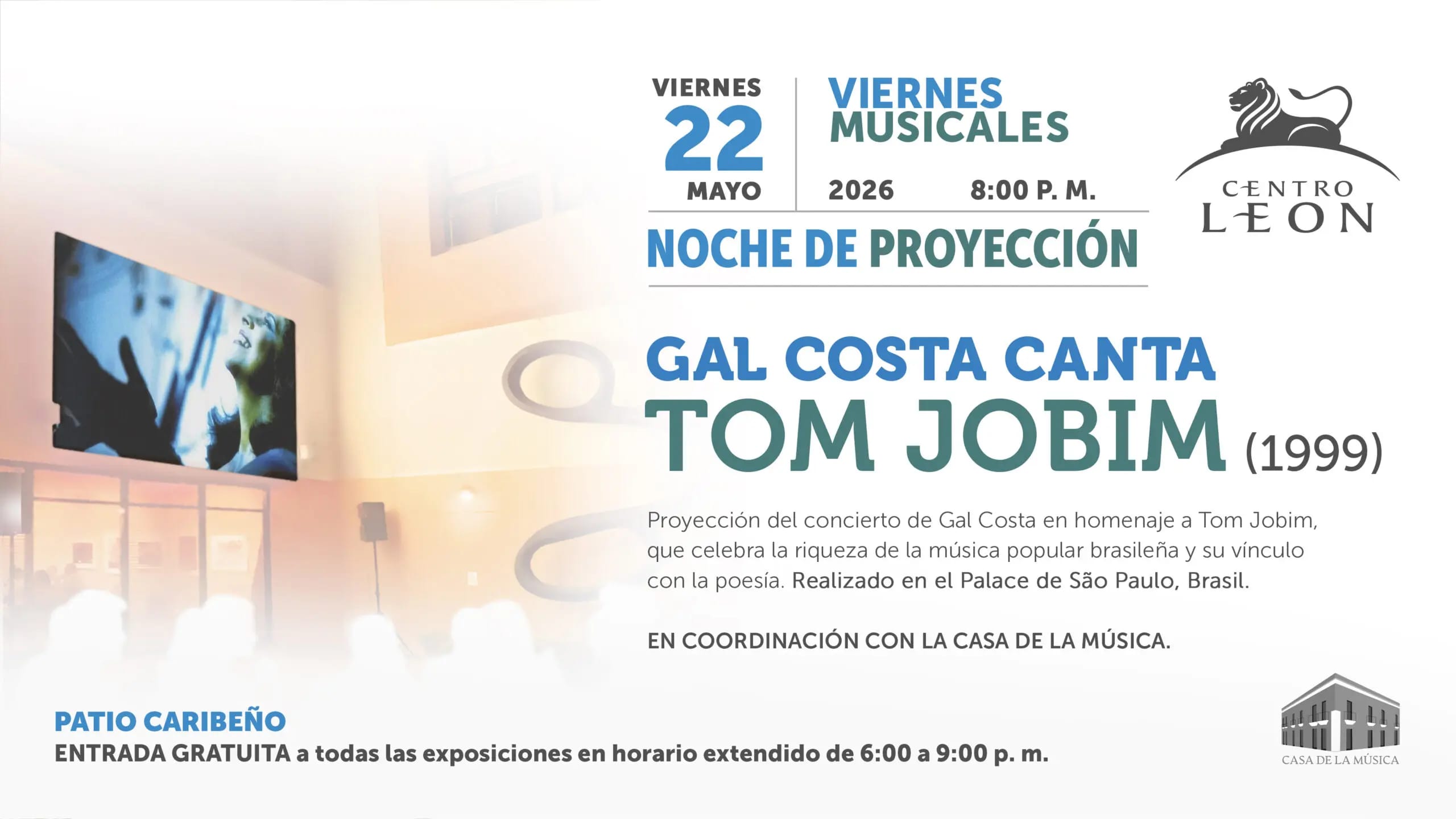 VIERNES MUSICALES / NOCHE DE PROYECCIÓN