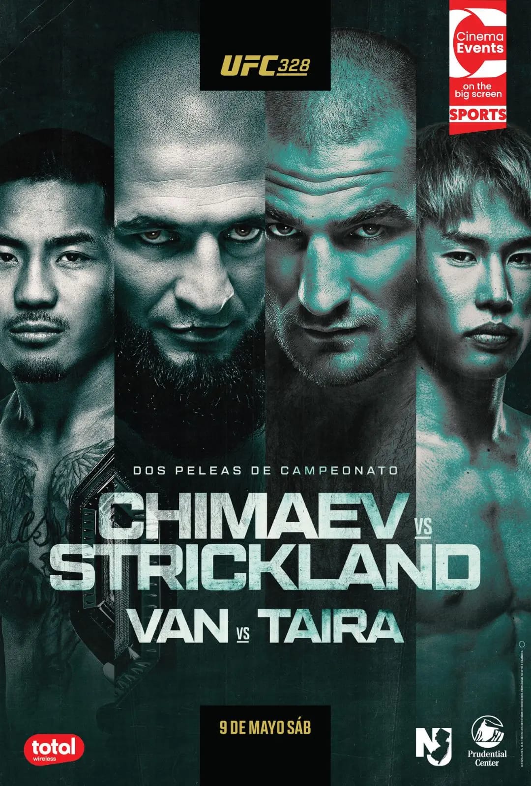 UFC 328: Chimaev vs Strickland