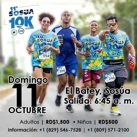 11º Sosúa 10K ADSSosúa 2026