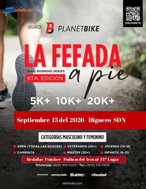 Trail Running La Fefada a pie 2026 3