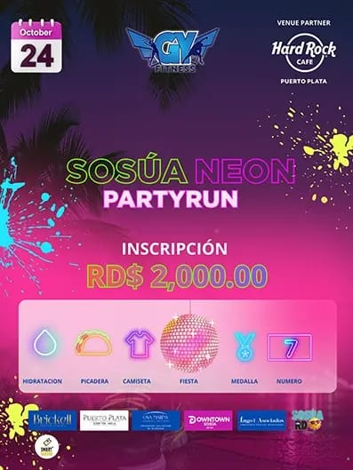SOSUA NEON PARTYRUN