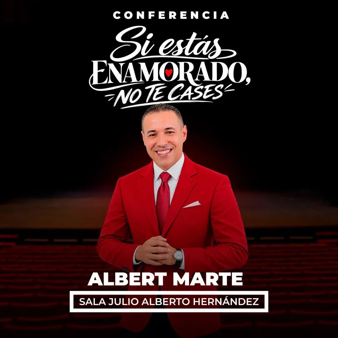 SI ESTAS ENAMORADO, NO TE CASES. VIERNES 30