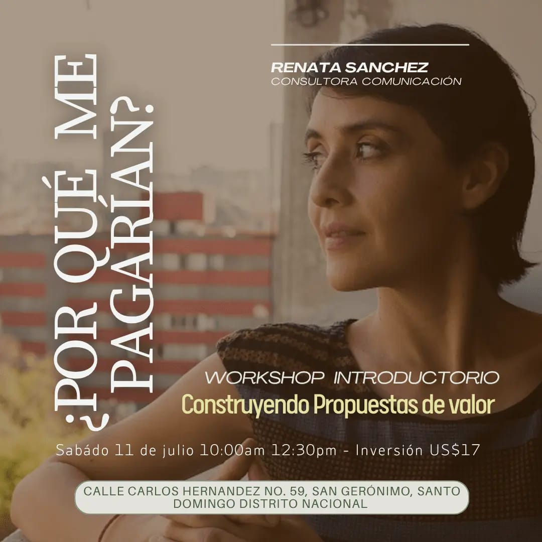 2do Workshop ¿POR QUÉ ME PAGARÍAN?