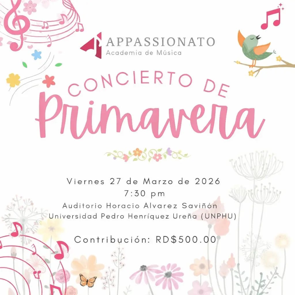 Academia Appassionato: Concierto de Primavera
