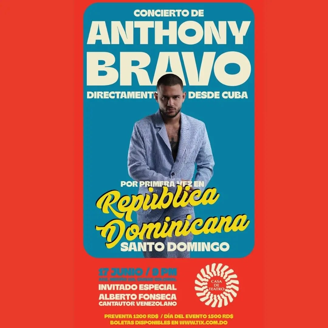 Anthony Bravo en Concierto