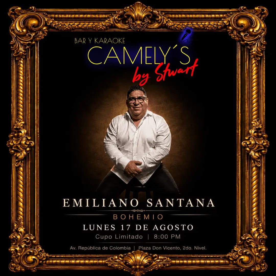 BOHEMIO CON EMILIANO SANTANA | EN VIVO
