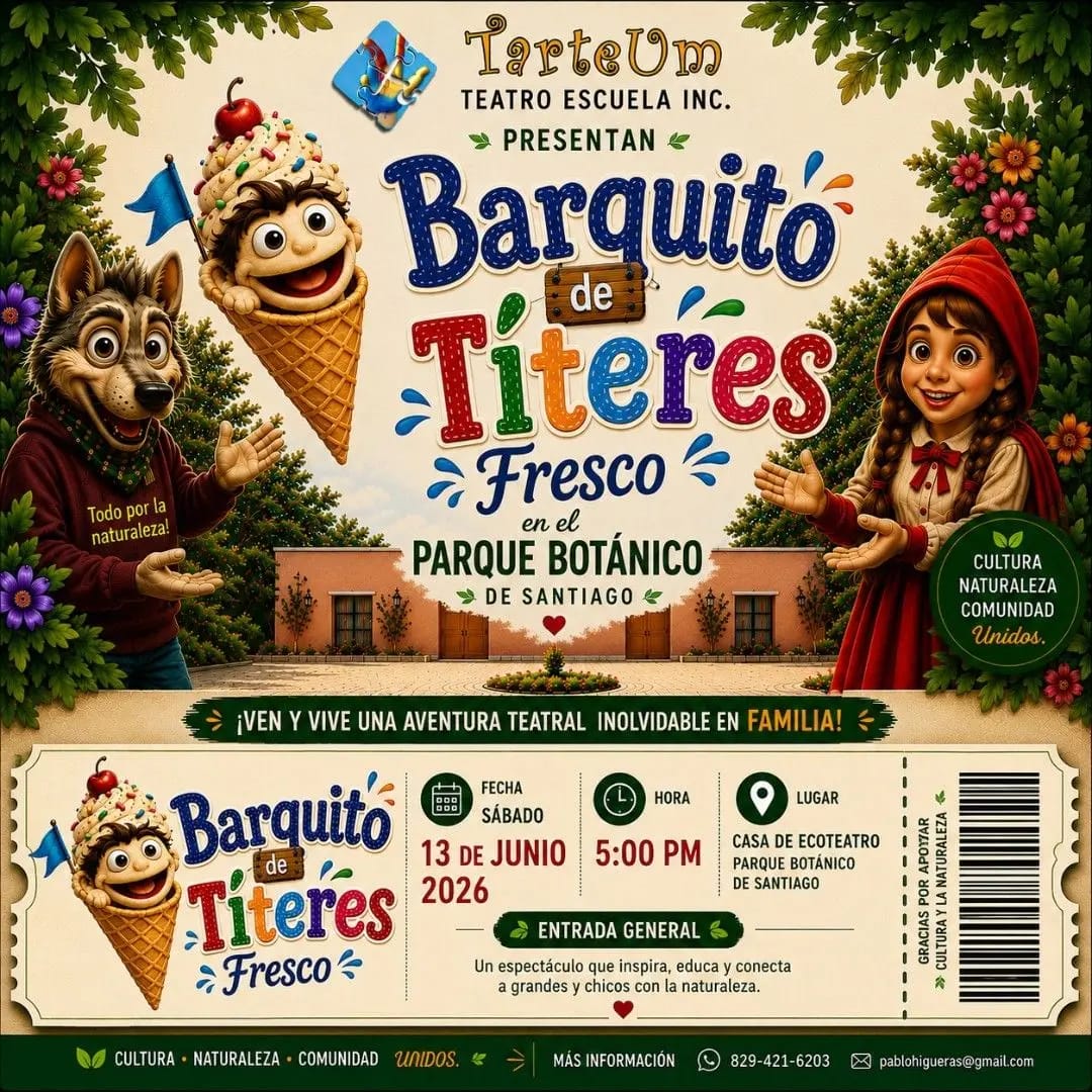 Barquito de TÍTERES Fresco