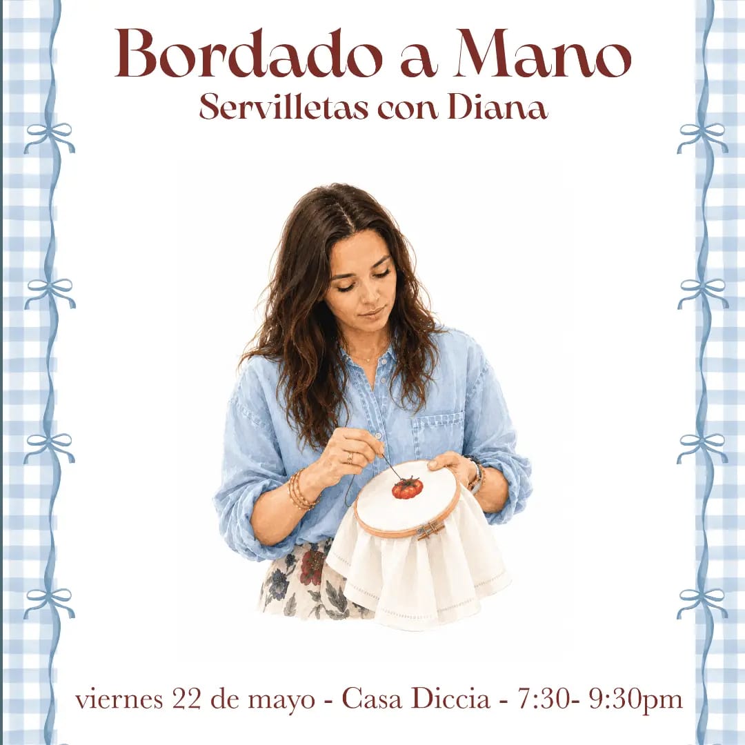 Bordado a Mano - Servilletas