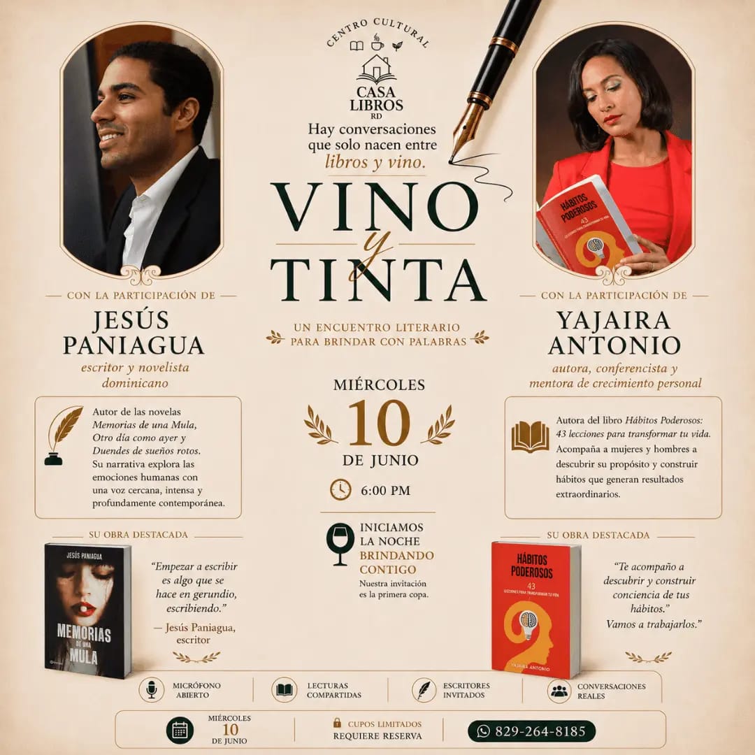 Conoce los autores en Vino & Tinta