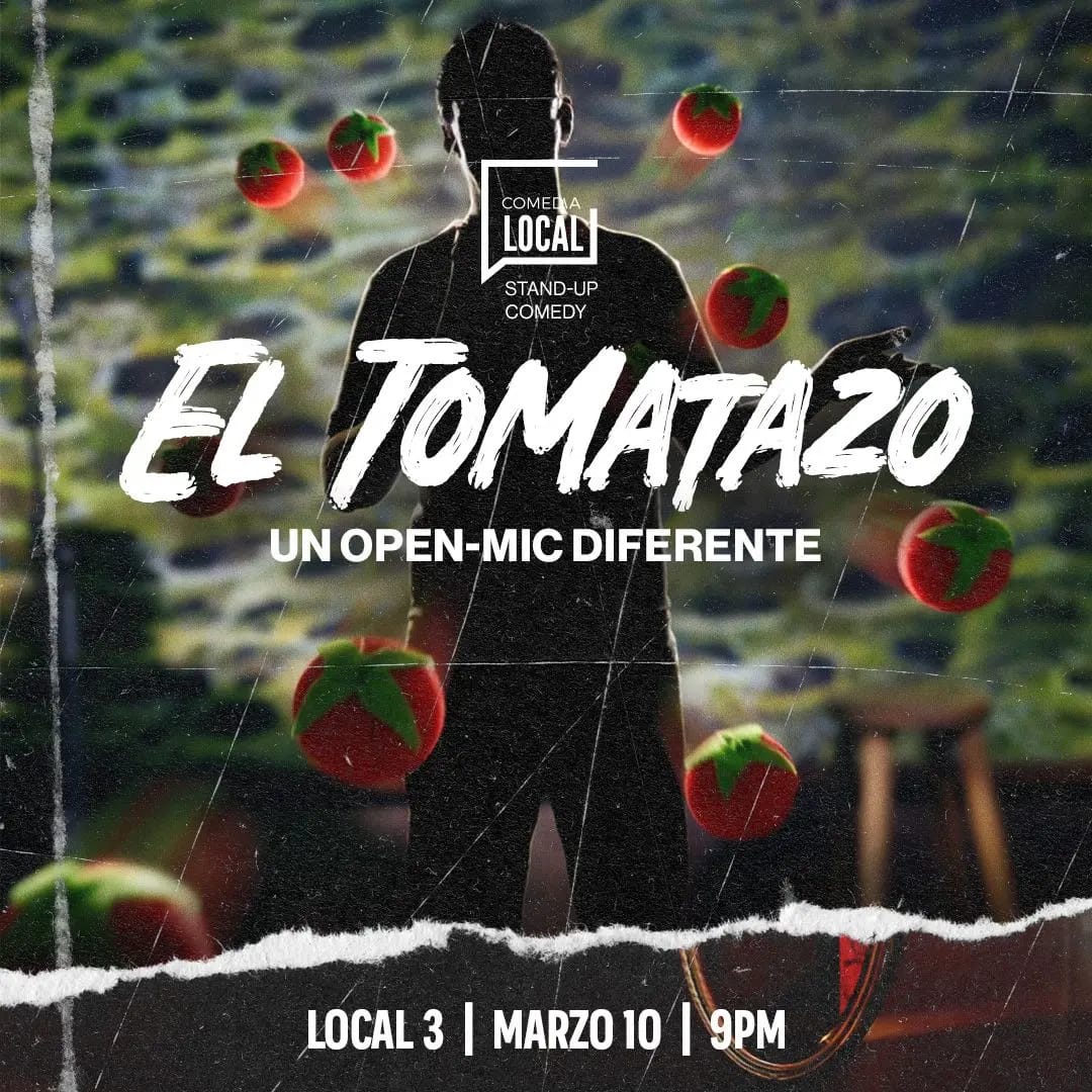 El tomatazo 🍅:  un open mic diferente