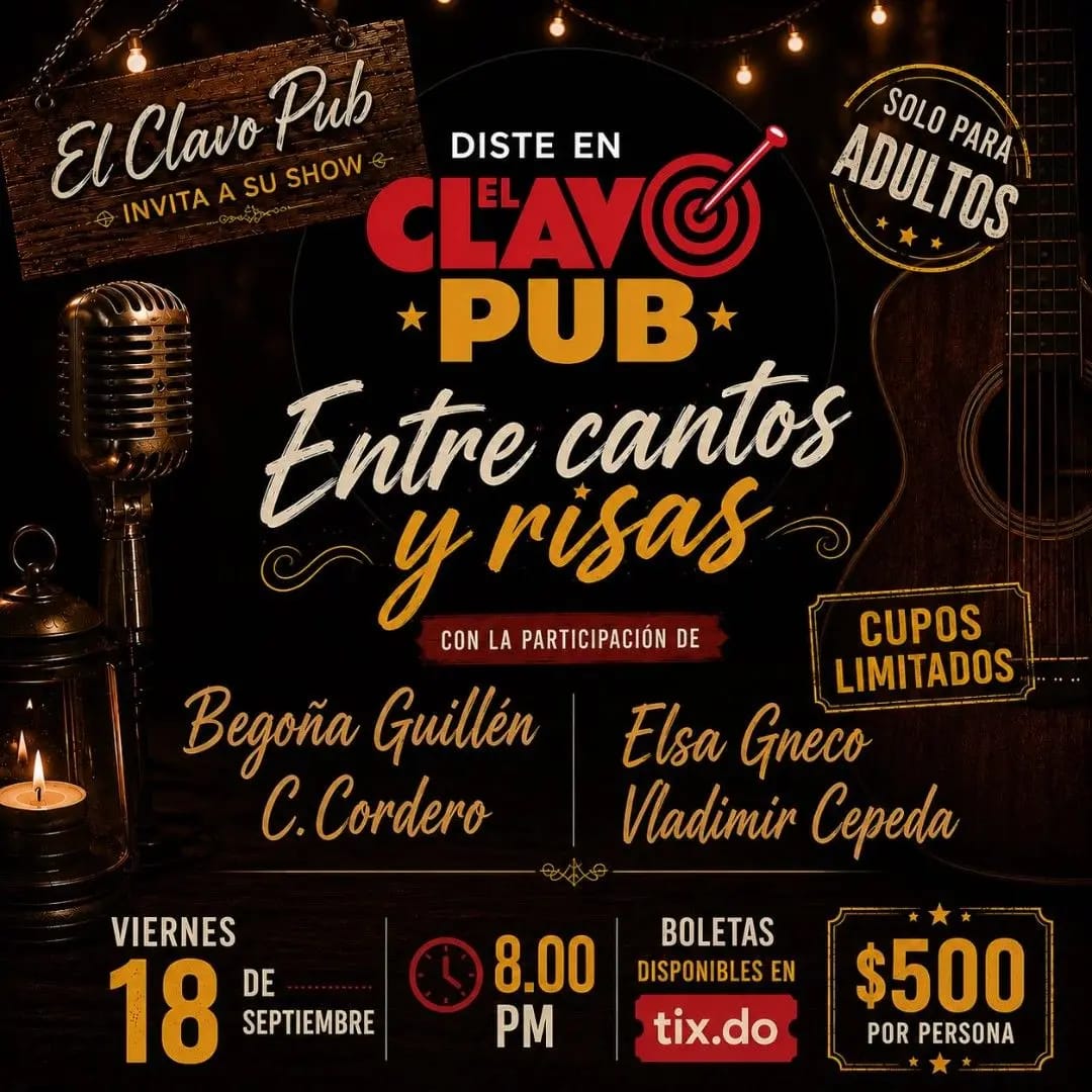 Entre risas y cantos en el Clavo Pub