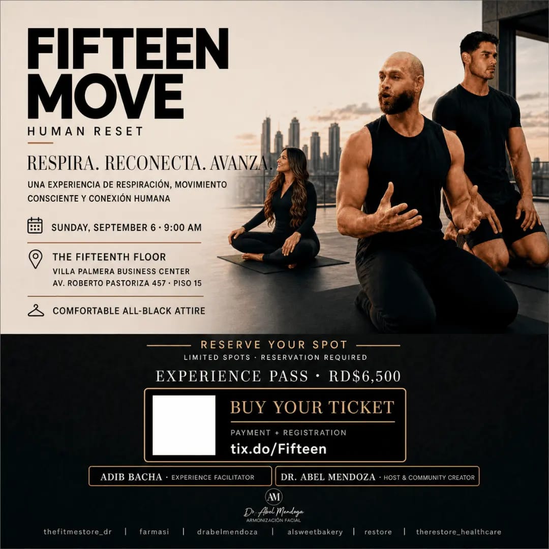 FIFTEEN MOVE, Respira, Reconecta & Avanza.