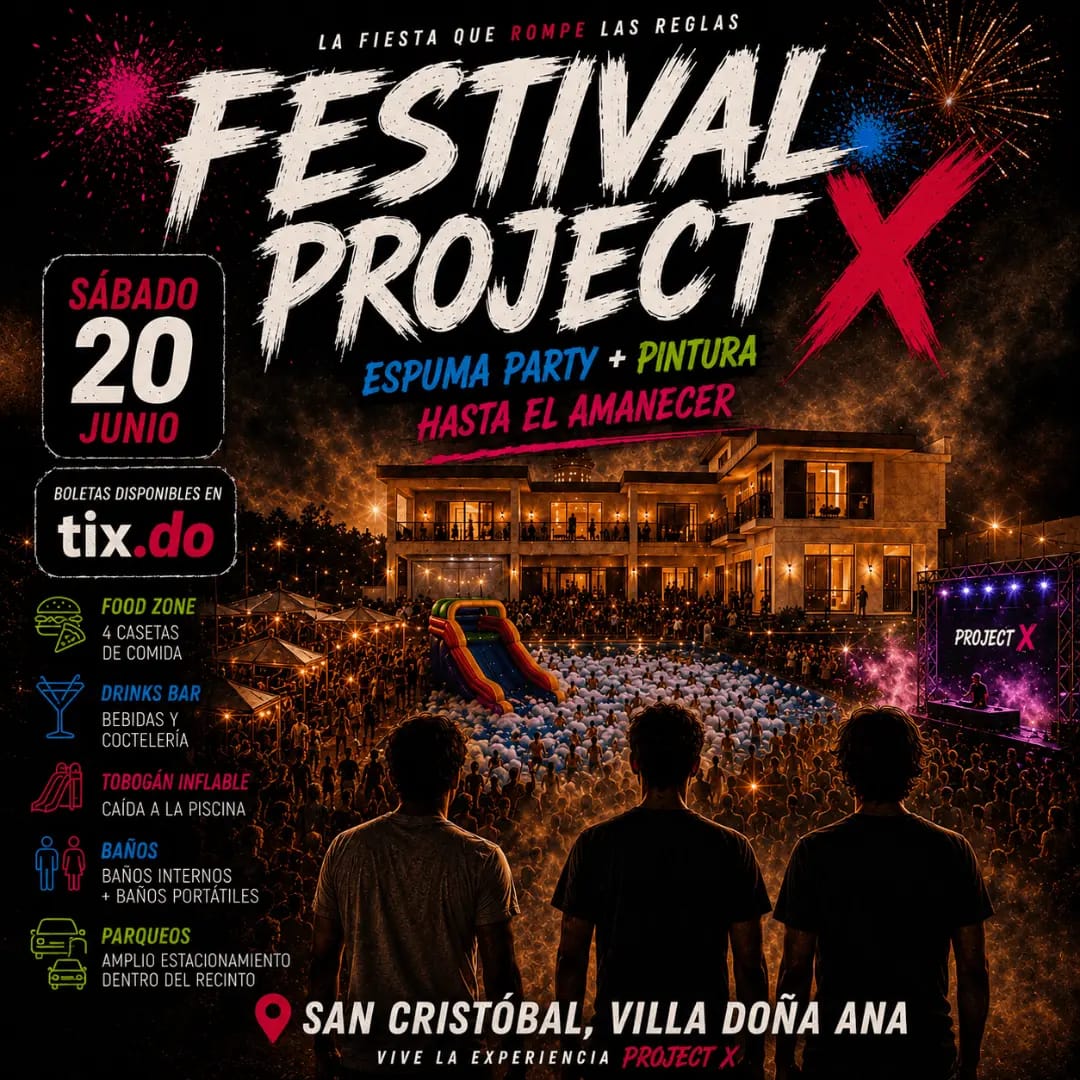 Festival Project x Espuma party + Pintura
