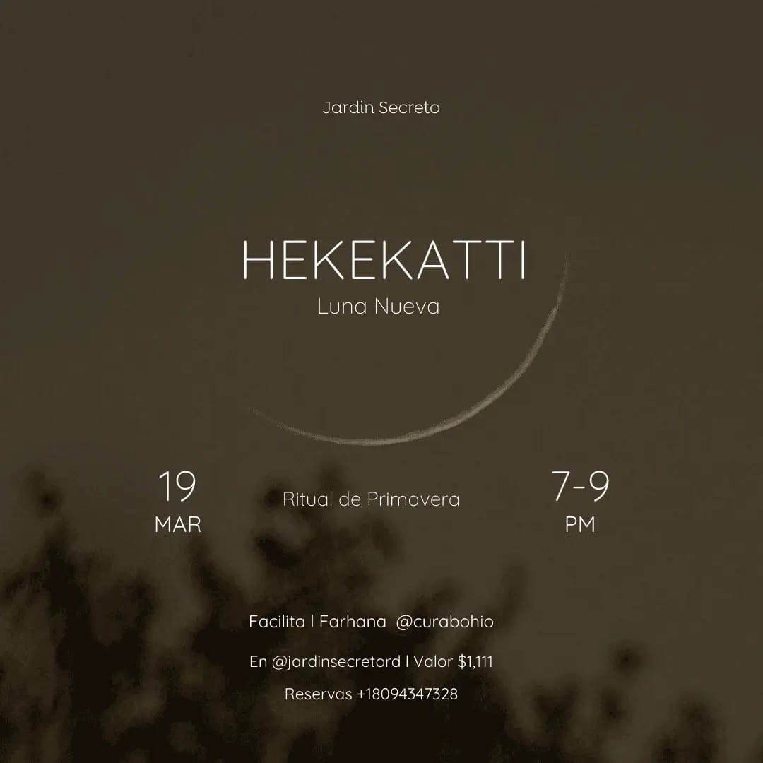 HEKEKATTI | Luna Nueva