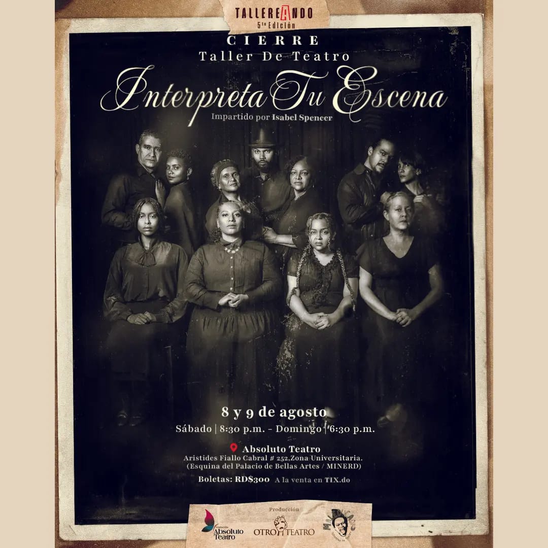 Interpreta tu escena.