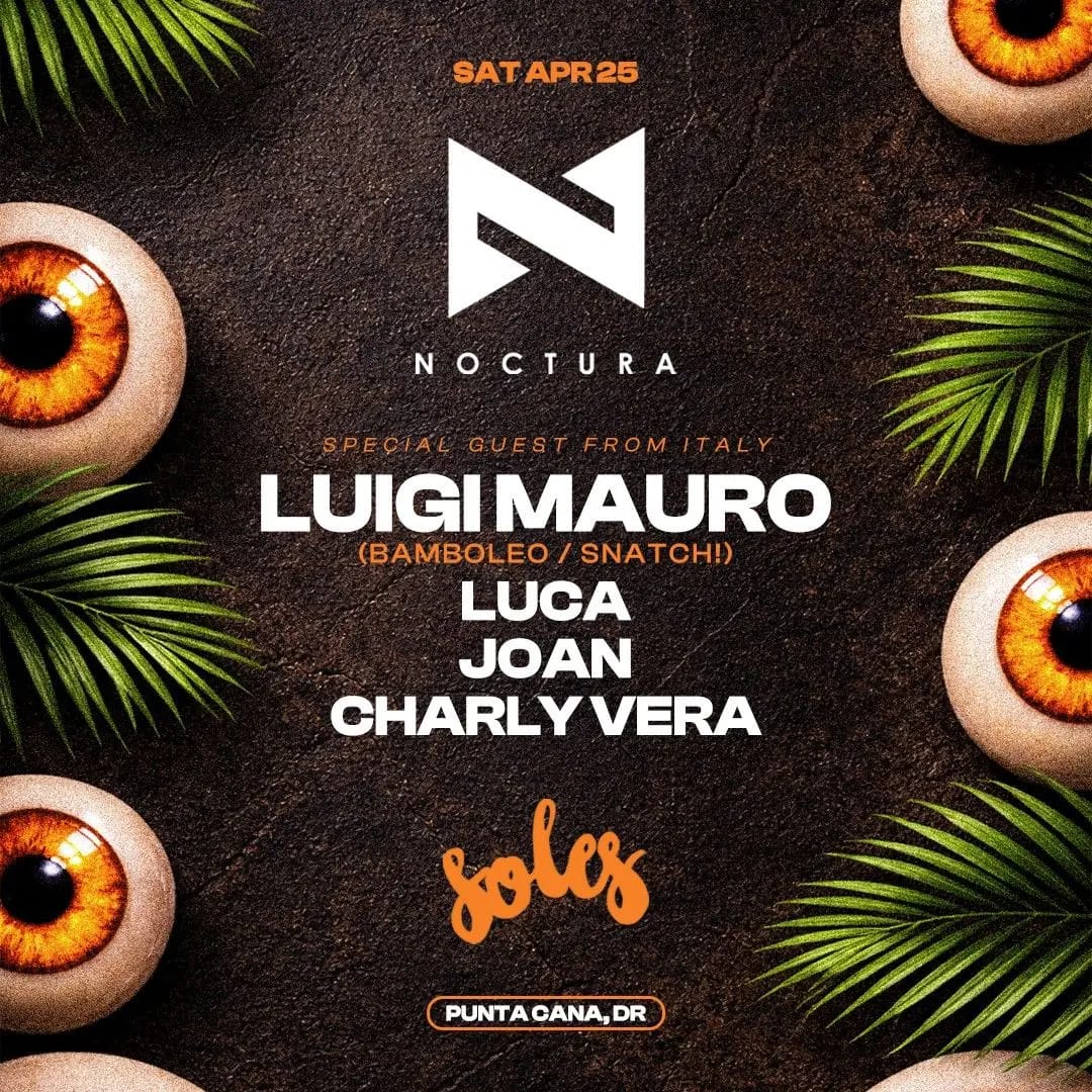 NOCTURA @ SOLES BAR ☀️