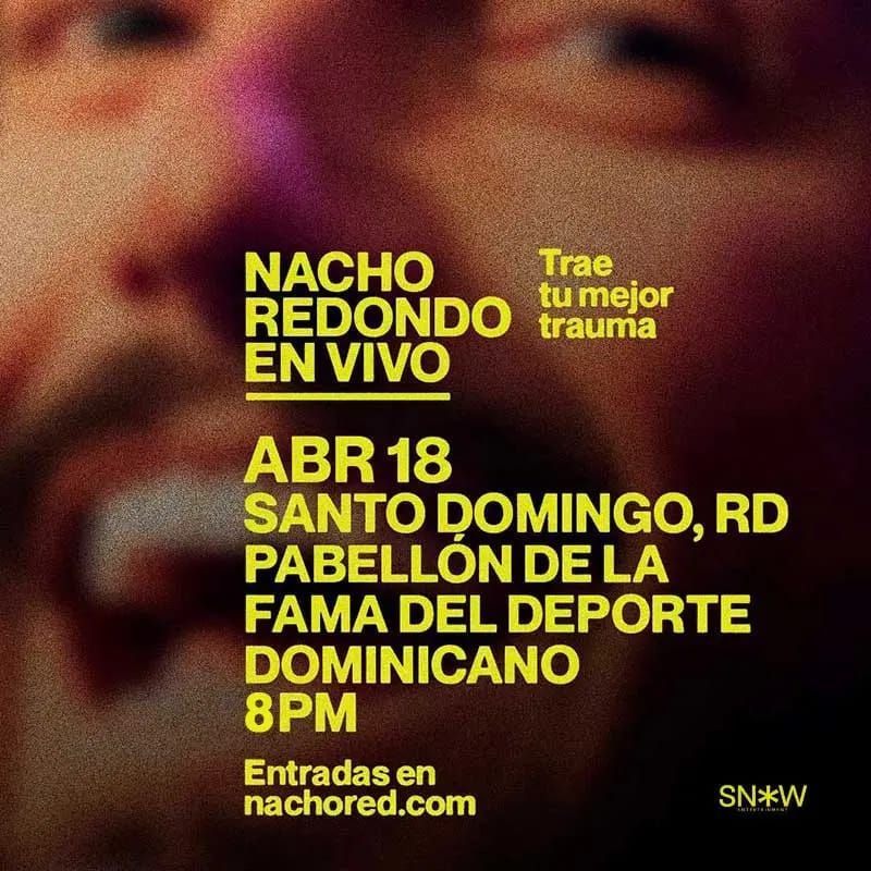 Nacho Redondo en vivo