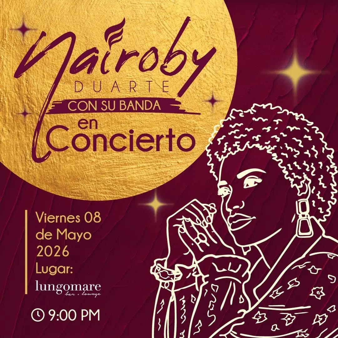 Nairoby Duarte con su Banda en concierto