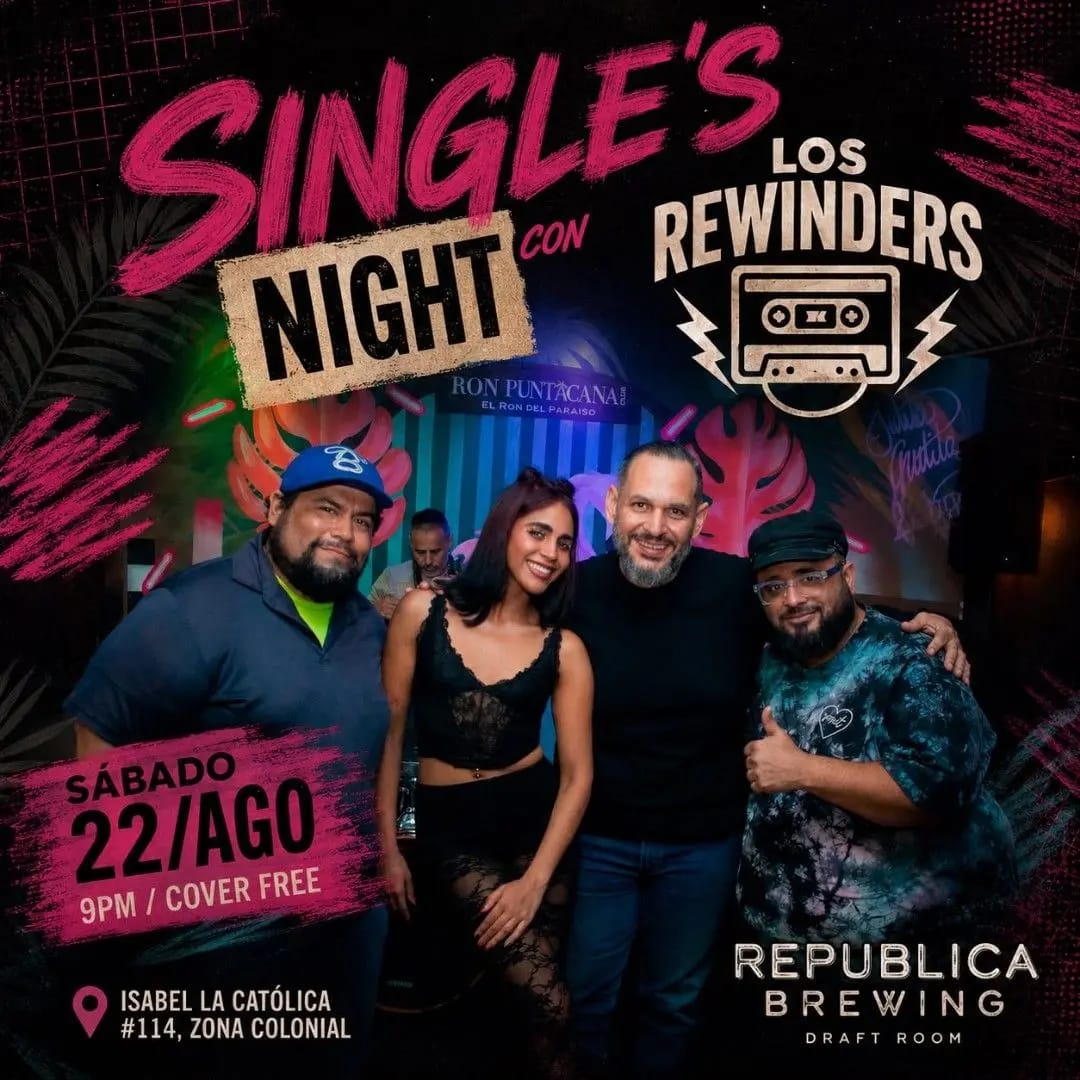 Noche de Solter@s por Los Rewinders
