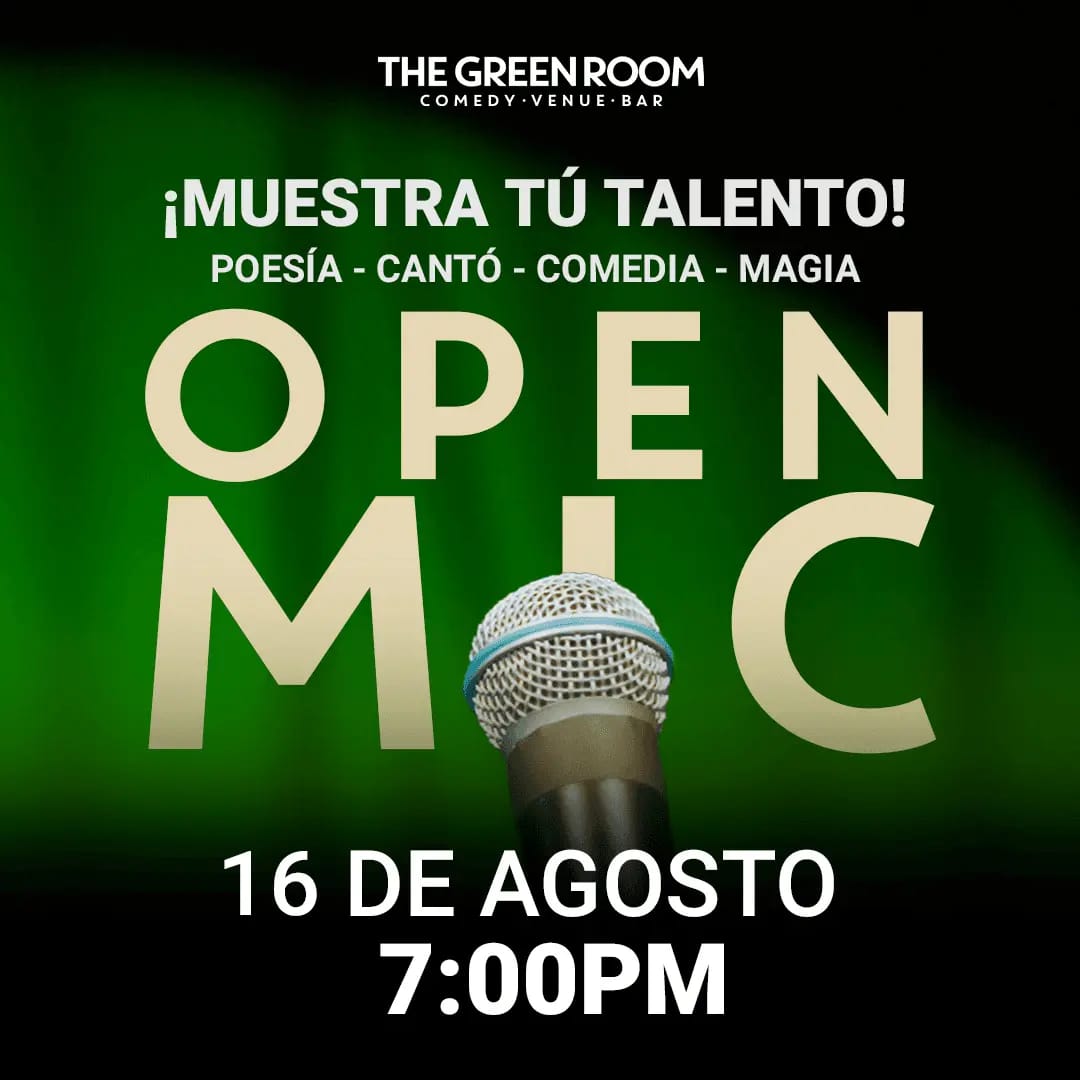 OPEN MIC AT THE GREEN ROOM