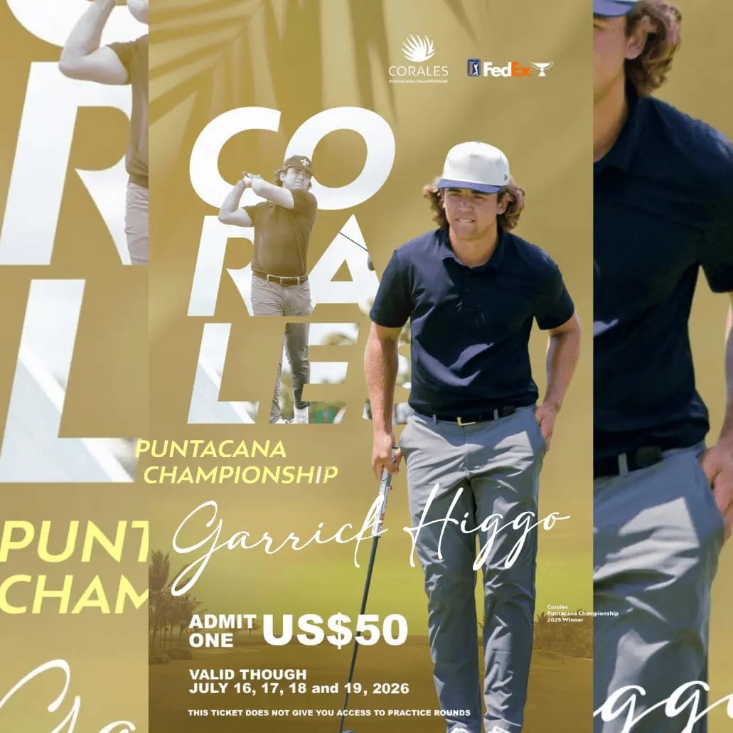 PGA CORALES CHAMPIONSHIP 2026 / PUNTACANA RESORT & CLUB / " ALL WEEK PASS "