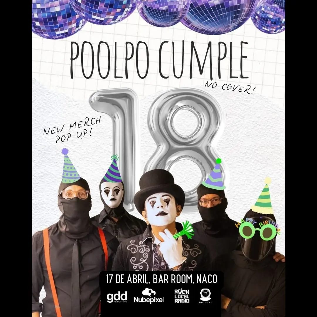 Poolpo cumple 18