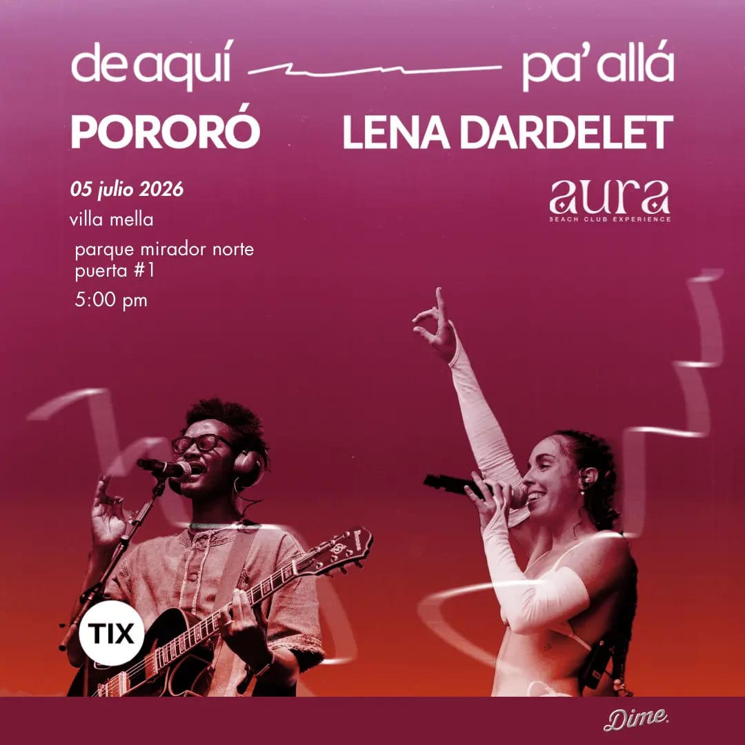 Pororó y Lena Dardelet - de aquí pa’lla en cabarete